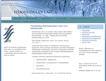 Tablet Screenshot of harmanmaanlatu.fi